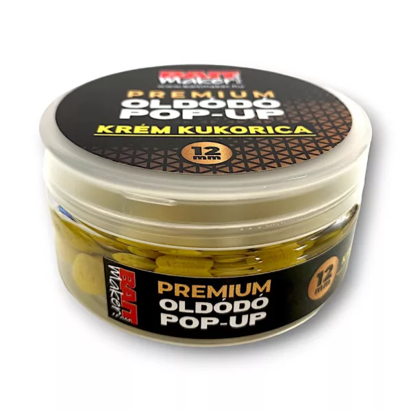 Bait Maker Pop Up Solubles Premium Maïs Crème 12mm 25 gr