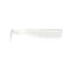 FIIISH 4 pièces de corps Black Minnow de 70mm - couleur Blanc Leurre en plastique