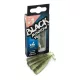 FIIISH 4 pièces de corps Black Minnow de 70mm - couleur Ghost Minnow Leurre en plastique