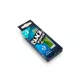 FIIISH 3 pièces de corps Black Minnow de 90mm - couleur Chartreuse Leurre en plastique