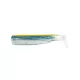 FIIISH 3pcs corps de 90mm - couleur Orange/Blue Leurre souple en plastique