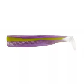   FIIISH 3pcs corps de 120mm - couleur Purple Impact Leurre souple en plastique
