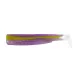 FIIISH 3pcs corps de 120mm - couleur Purple Impact Leurre souple en plastique