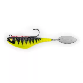   __Black Cat__ Mad Flash Spin Tail Shock Perch 14cm 82gr Leurre