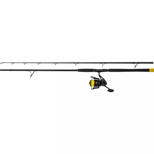 Black Cat Hard Core Combo Allround Rod 2,70m 500gr Canne 2 pièces avec moulinet Black Passion FD 80 et ligne