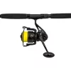 Black Cat Hard Core Combo Allround Rod 2,70m 500gr Canne 2 pièces avec moulinet Black Passion FD 80 et ligne