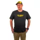 Black Cat Logo Black T-Shirt T-shirt S