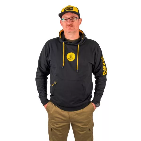 Black Cat Black Hoody Sweat à capuche S