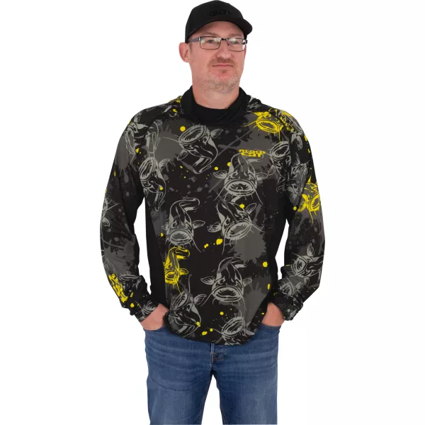 Black Cat Performance Sun Top Hosszú Ujjú UV Póló S