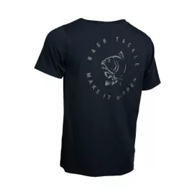 Nash Make It Happen Carp Logo T Shirt Noir 3XL