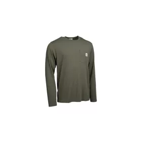 Nash Make It Happen Carp Logo Zöld Hosszú Ujjú Póló S