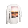 Nash Make It Happen Sunset Long Sleeve T Shirt Ecru T-shirt à manches longues 3XL