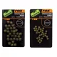 Fox EDGES™ Tapered Bore Beads - Perle en caoutchouc 4mm