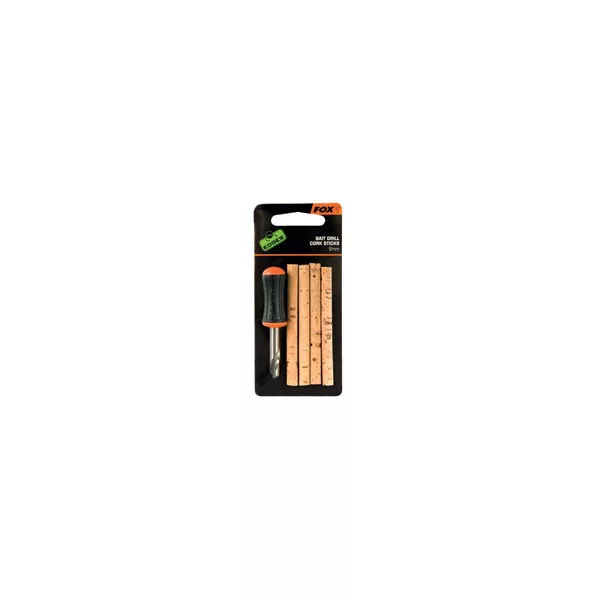 Fox EDGES™ Bait Drill & Cork Sticks - Drill & 6mm Cork Sticks Foreuse