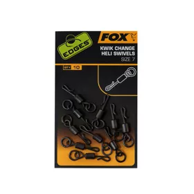 Fox Edges Kwik Change Heli Swivels Émerillon 7x10