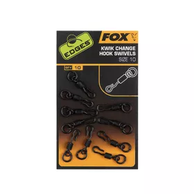 Fox Edges Kwik Change Hook Swivels Émerillon 10x10