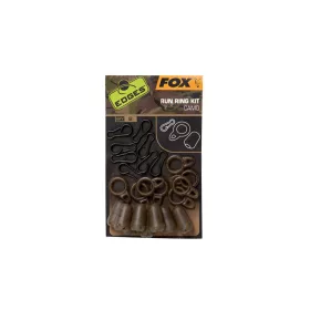 Fox EDGES™ Camo Run Rig Kit x 8 Clips à plomb
