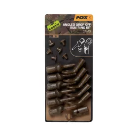 Fox EDGES™ Camo Angled Drop Off Run Ring Kit Clip de plomb