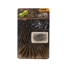   Fox EDGES™ Camo Slik Lead Clip Kit Sz 10 Size 10 x5 Agrafe rapide