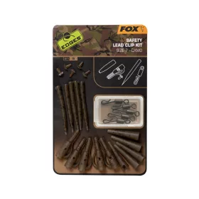   Fox EDGES™ Camo Safety Lead Clip Kit Size 7 Size 7 x5 Agrafe rapide