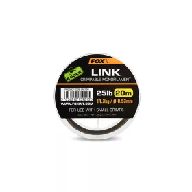 Fox Edges 20m 0.64mm Bas de ligne monofilament kaki