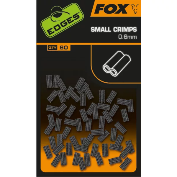 Fox Edges Tube à Sertir Petit 0,6mm 60pcs
