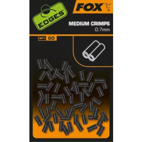 Fox Edges Tube à Sertir Moyen 0,7mm 60pcs