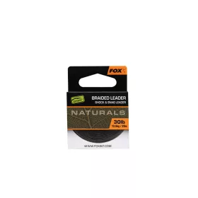Fox Edges Naturals Tresse de bas de ligne 13,6kg 20m