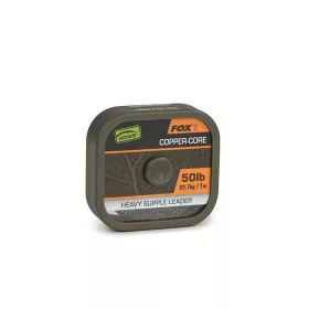 Fox Naturals Copper Core Bas de ligne tressé 50lb 7,00m