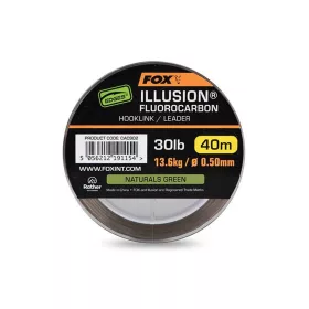   Fox Illusion Naturals Green Fluorocabon Bas de ligne 0,50mm 40m