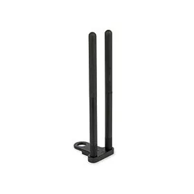 Fox Black Label Snag Ears - Support de canne Standard Snager
