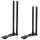 Fox Black Label Swinger Plate Snag Ears - Support de canne Standard 1pc