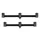 Fox Black Label QR Buzz bars 3 rod Narrow Buzz bar