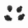 Fox Black Label Goalpost Conversion Kit Adaptateur de Piquets 4 pièces