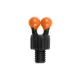 Fox Black Label Bobbin Clips Narancssárga Swinger 3db