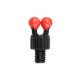 Fox Black Label Bobbin Clips Piros Swinger 3db