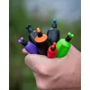 Fox Black Label Bobbin Clips Fekete Swinger 3db