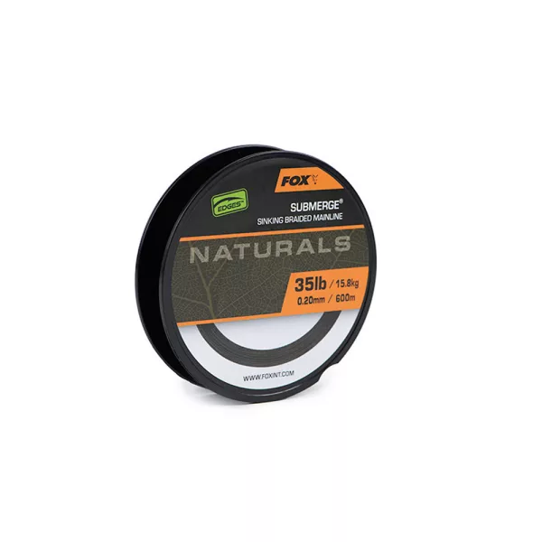 Fox Edges Naturals Corps de Ligne Tressé Coulant 0,25mm 300m