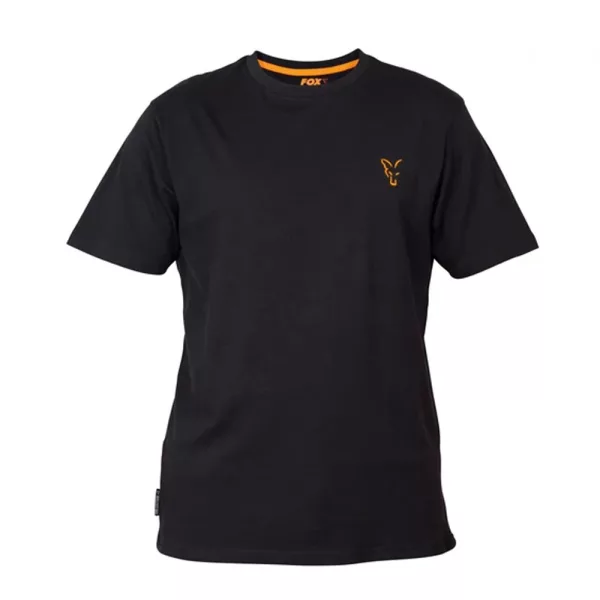 Fox Collection T-Shirt Noir-Orange S