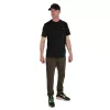 Fox Collection T-Shirt Noir-Orange 3XL