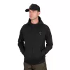 Fox Collection LW Hoody Sweat à capuche léger noir orange XL