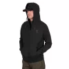 Fox Collection LW Hoody Sweat à capuche léger noir orange XL