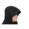 Fox Collection LW Hoody Sweat à capuche léger noir orange XL