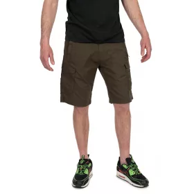 Fox Collection Short cargo léger Vert-Noir 2XL