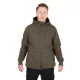 Fox Collection Sherpa Sweat à capuche Vert-Noir Veste thermique S