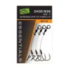 Fox Edges SWGO Chod Rig Hameçon monté barbelé à 5 yeux 3 pièces