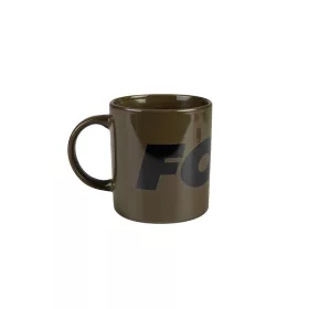 Fox Tasse en Céramique Logo Vert-Noir 350ml