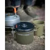 Fox Cookware Coffee/Tea Khaki Storage 860ml Boîte de rangement Thé Café