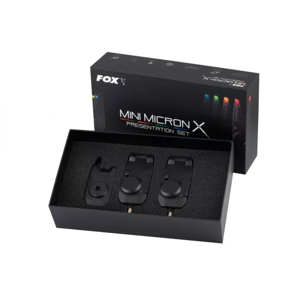 Fox Mini Micron X 2 rod set Indicateur de touche électronique
