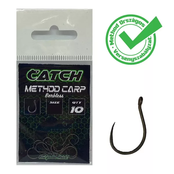 CATCH METHOD CARP HOOK 10 10db/csomag
